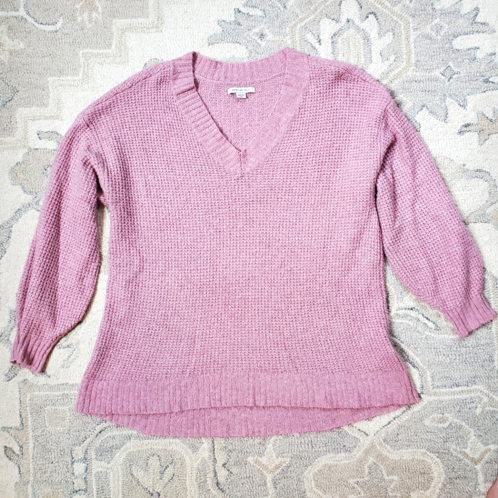 American Eagle Pink Oversized Sweater, size small